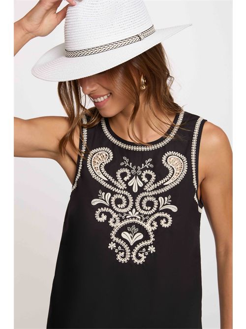 Cappello stile panama 5CHANTA MORGAN DE TOI | 5CHANTABLANC