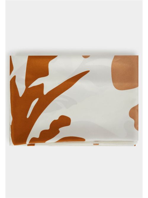 Fluid scarf with 5PALM print MORGAN DE TOI | 5PALMMULTICOLORE