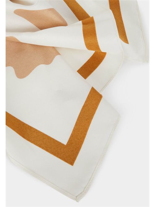 Fluid scarf with 5PALM print MORGAN DE TOI | 5PALMMULTICOLORE