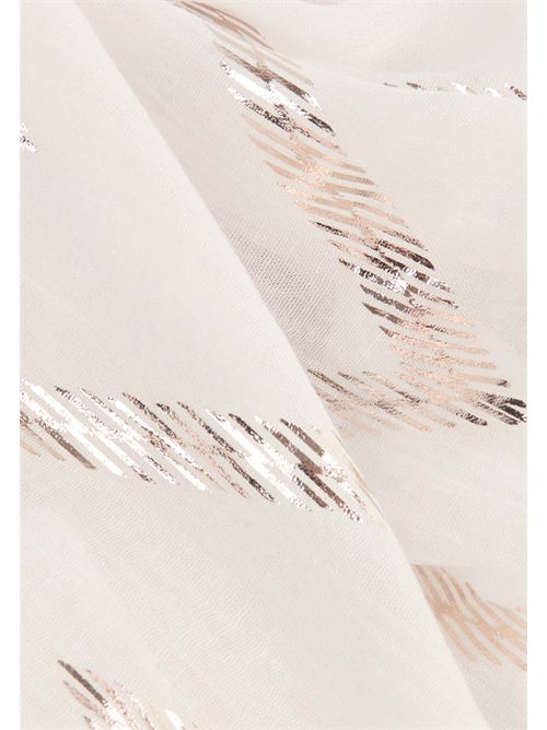 Scarf with zigzag geometric print 5ROSE MORGAN DE TOI | 5ROSEIVOIRE