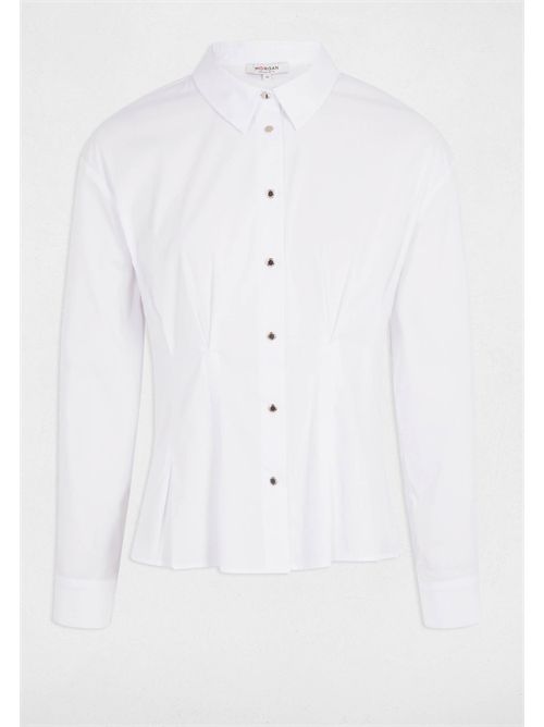 Shirt with flared hem CORSET (FRENCH SIZES) MORGAN DE TOI | CORSETBLANC