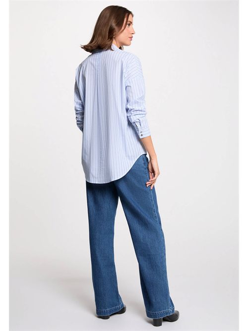 Shirt with striped pattern CRISTA (FRENCH SIZES) MORGAN DE TOI | CRISTAMULTICOLORE