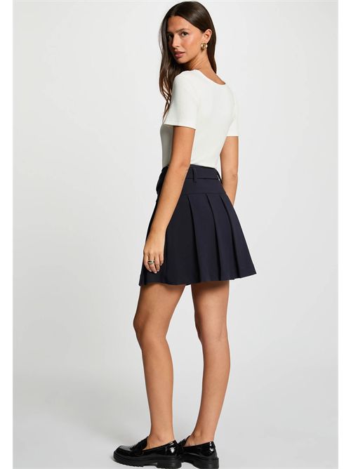 T-shirt with lace inserts DAMOUR MORGAN DE TOI | DAMOURBLANC