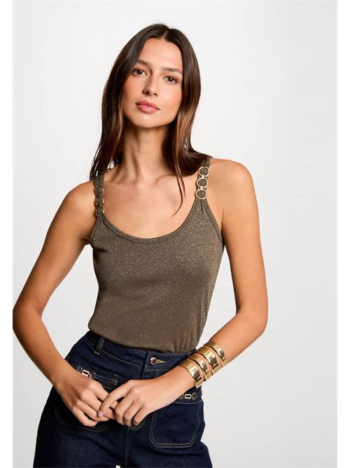 Bright top DIDOA MORGAN DE TOI | DIDOAVERT KAKI