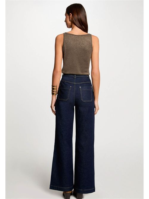 Top luminoso DIDOA MORGAN DE TOI | DIDOAVERT KAKI