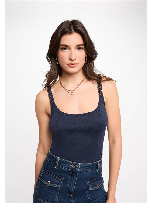 Top with thin straps DIDONA MORGAN DE TOI | DIDONABLEU MARINE
