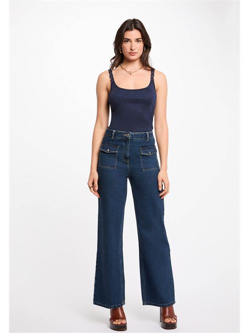 Top with thin straps DIDONA MORGAN DE TOI | DIDONABLEU MARINE