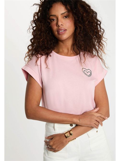 T-shirt with heart logo DIMOI MORGAN DE TOI | DIMOIROSE