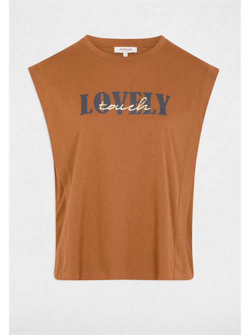 t-shirt smanicata DPREPPY MORGAN DE TOI | DPREPPYCAMEL