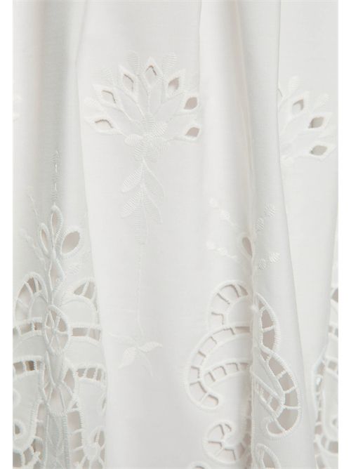 Gonna lunga con ricami JUPON ( TAGLIE FRANCESI ) MORGAN DE TOI | JUPONBLANC