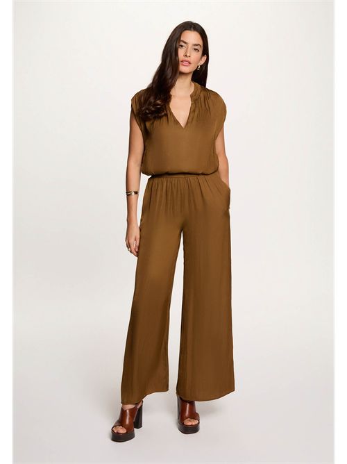 PWENDA wide-leg pants (FRENCH SIZES) MORGAN DE TOI | PWENDACAMEL