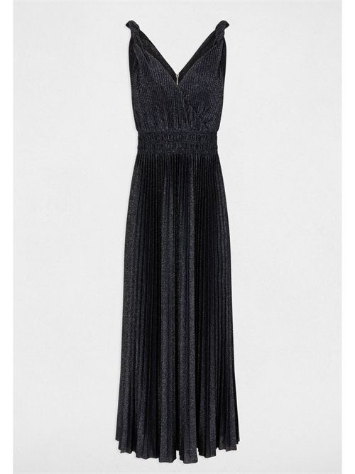 Abito lungo plissé luminoso ROLUX MORGAN DE TOI | ROLUXBLEU MARINE