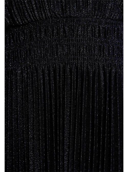 Abito lungo plissé luminoso ROLUX MORGAN DE TOI | ROLUXBLEU MARINE