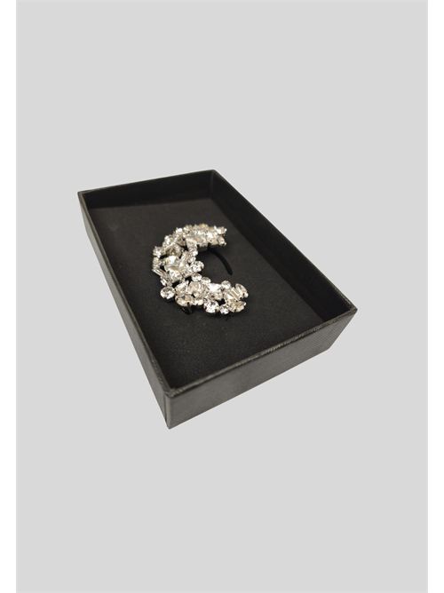 Orecchino grande cristallo strass 2J2614M032 PATRIZIA PEPE | 2J2614M032W350