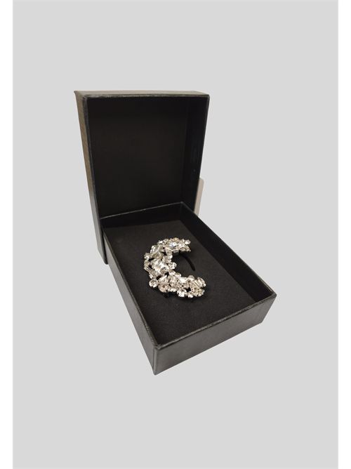 Orecchino grande cristallo strass 2J2614M032 PATRIZIA PEPE | 2J2614M032W350