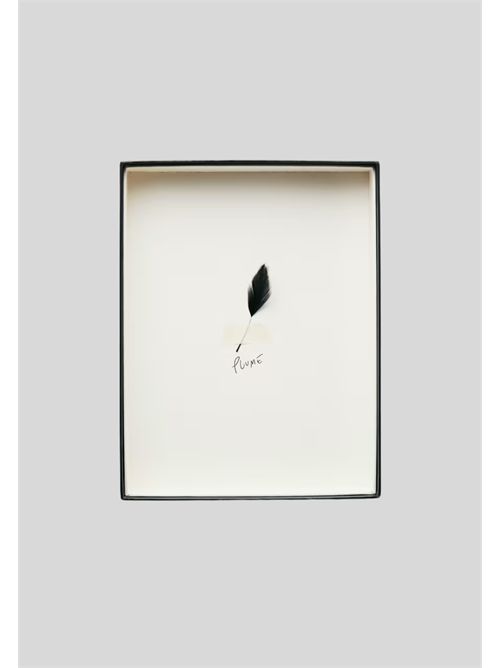 Sandali in pelle con piume 2X0056V055 PATRIZIA PEPE | 2X0056V055K103