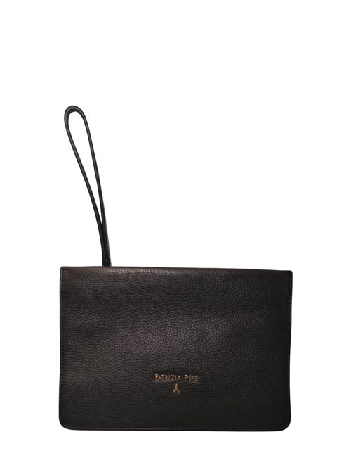 Borsa in pelle con tracolla a catena 8B0335L001 PATRIZIA PEPE | 8B0335L001K103