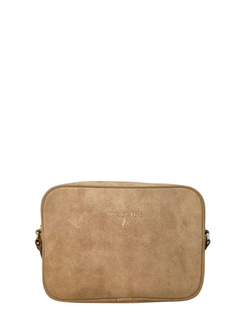 Borsa in pelle effetto scamosciato 8B8985L152 PATRIZIA PEPE | 8B8985L152B880