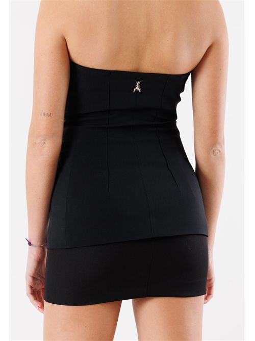 Elegant button-up top bustier 8C0840A6F5 PATRIZIA PEPE | 8C0840A6F5K103