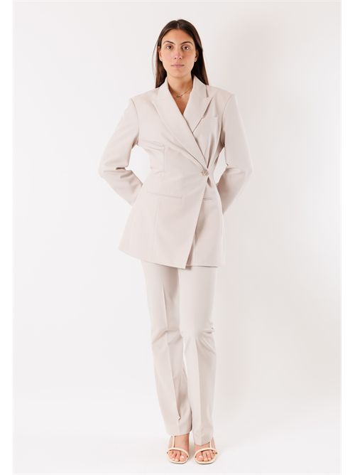 Blazer jacket with double-breasted closure 8S0577A498 PATRIZIA PEPE | 8S0577A498S748