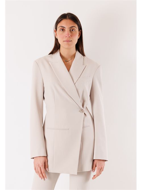 Blazer jacket with double-breasted closure 8S0577A498 PATRIZIA PEPE | 8S0577A498S748