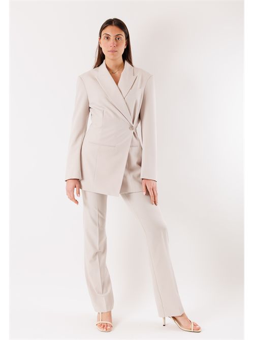Blazer jacket with double-breasted closure 8S0577A498 PATRIZIA PEPE | 8S0577A498S748