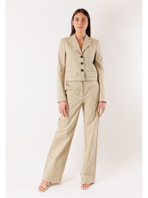 Short three-button jacket 8S0583A716 PATRIZIA PEPE | 8S0583A716B862