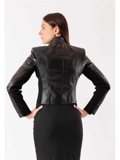 Short leather jacket CO0001L1HZ PATRIZIA PEPE | CO0001L1HZK103