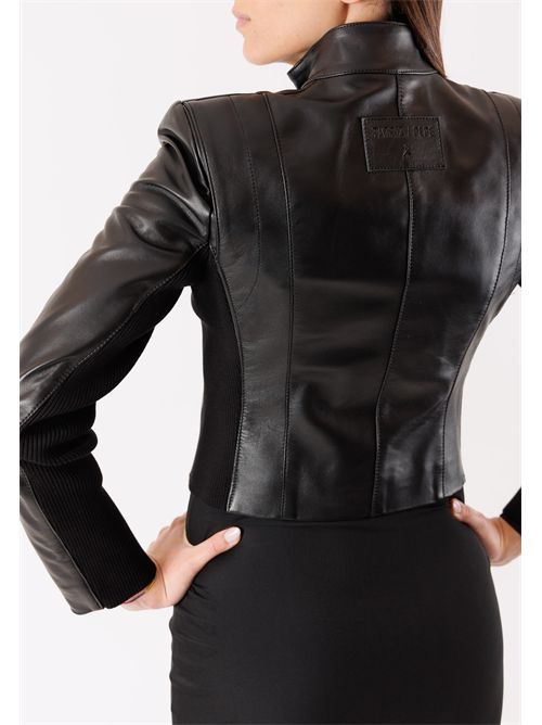 Short leather jacket CO0001L1HZ PATRIZIA PEPE | CO0001L1HZK103