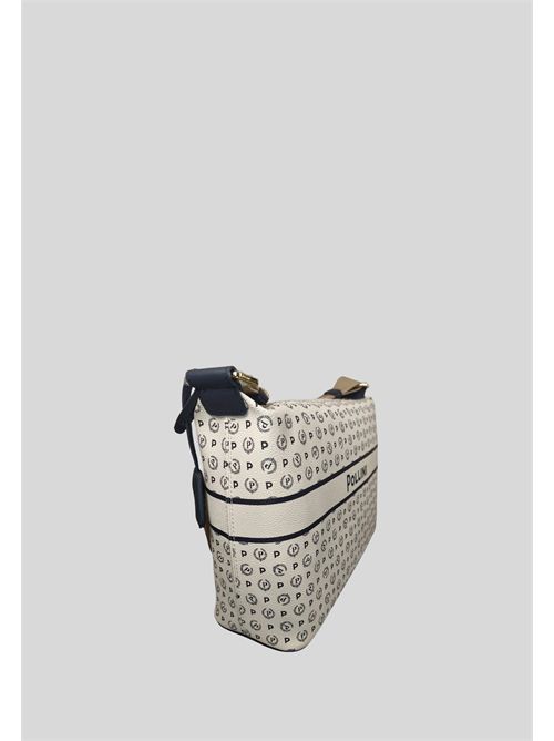 Pollini Heritage shoulder bag with all-over TE8400 logo POLLINI | TE8400PP02Q4911APVC AV-DBL