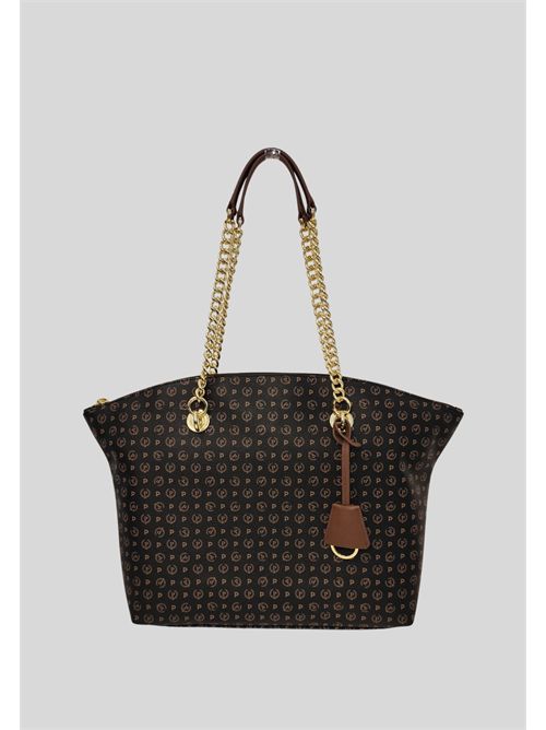  POLLINI | TE8408PP02Q1100DNERO- VIT MARRON