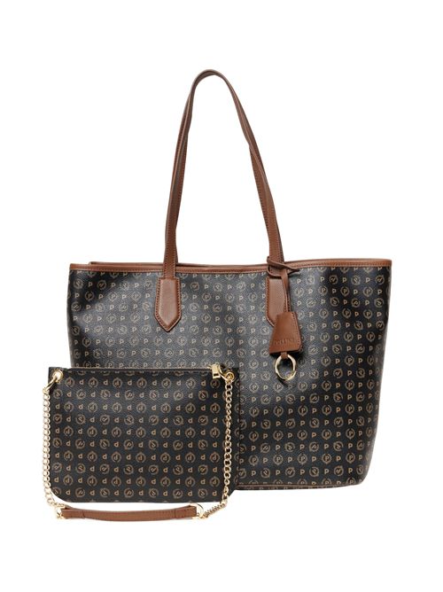  POLLINI | TE8427PP06Q1100DNERO- VIT MARRON