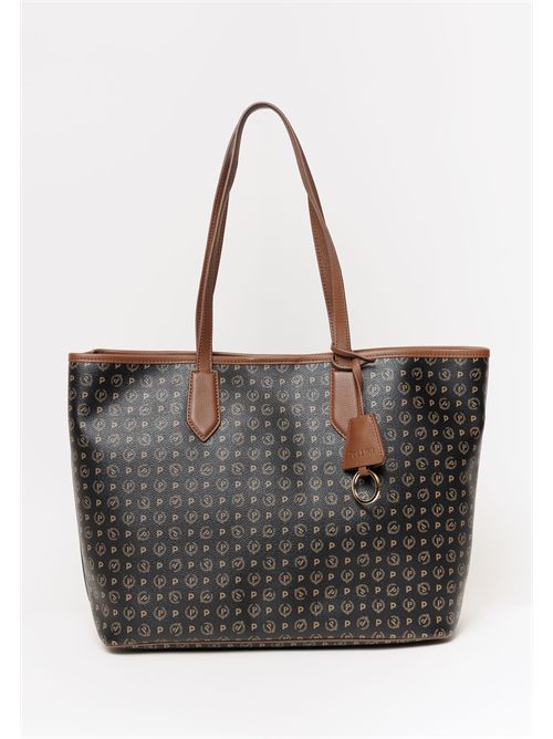  POLLINI | TE8427PP06Q1100DNERO- VIT MARRON