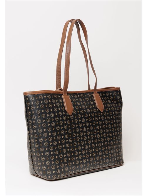  POLLINI | TE8427PP06Q1100DNERO- VIT MARRON