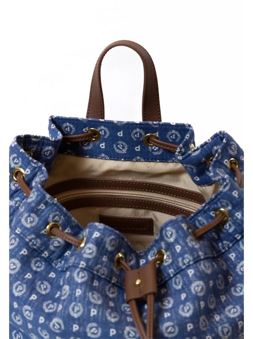 Heritage Denim Jacquard Backpack TE8479PP POLLINI | TE8479PP0EQ6D70ADENIM