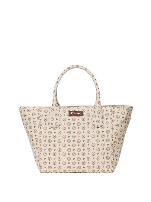 Borsa shopper in tessuto logato TE8482