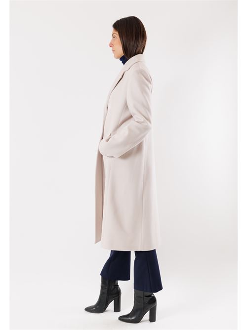 cappotto due bottoni AI24664 MESANGE | AI24664GESSO