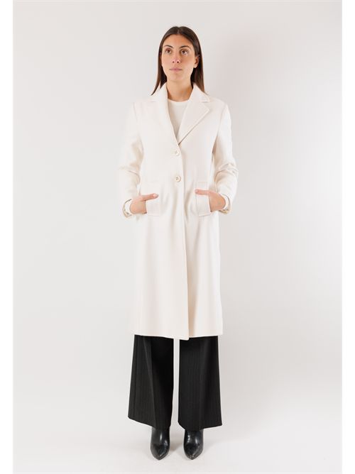 cappotto due bottoni AI24664 MESANGE | AI24664PANNA