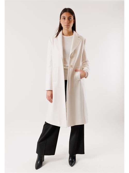 cappotto due bottoni AI24664 MESANGE | AI24664PANNA