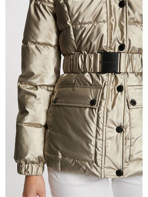 Puffer jacket with belt and hood GELIAM MORGAN DE TOI | GELIAMGOLD