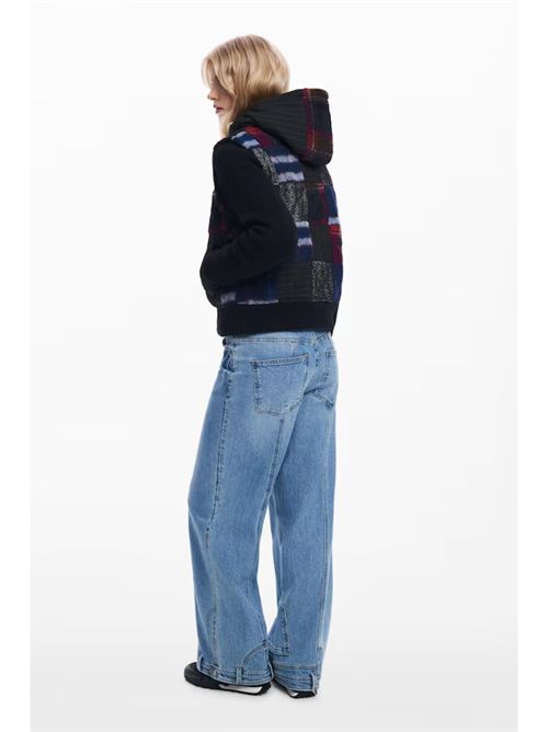 Padded jacket with knitted sleeves 25WWEW65 DESIGUAL | 25WWEW652000