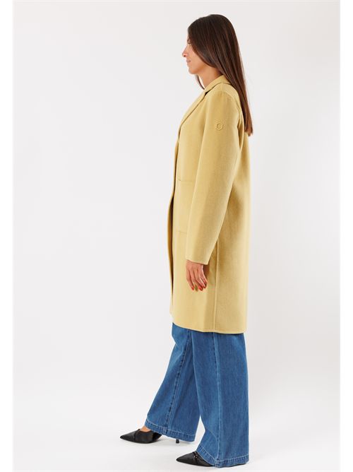 tech wool coat HOX | XD6782QUARZO CITRINO