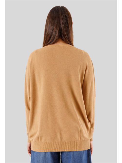 Maglia viscosa Scollo a V  linea morbida 3M0815C KONTATTO | 3M0815CBISCOTTO