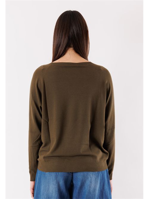 Maglia in filato leggero, taglio morbido 3M0820 KONTATTO | 3M0820CKAKI