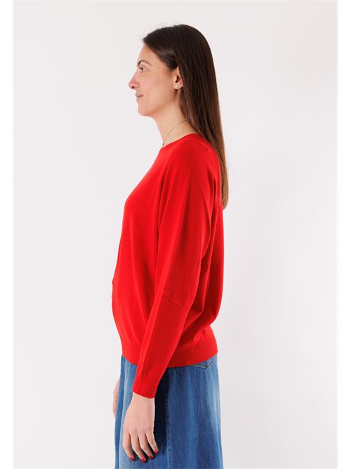 Maglia in filato leggero, taglio morbido 3M0820 KONTATTO | 3M0820CROSSO