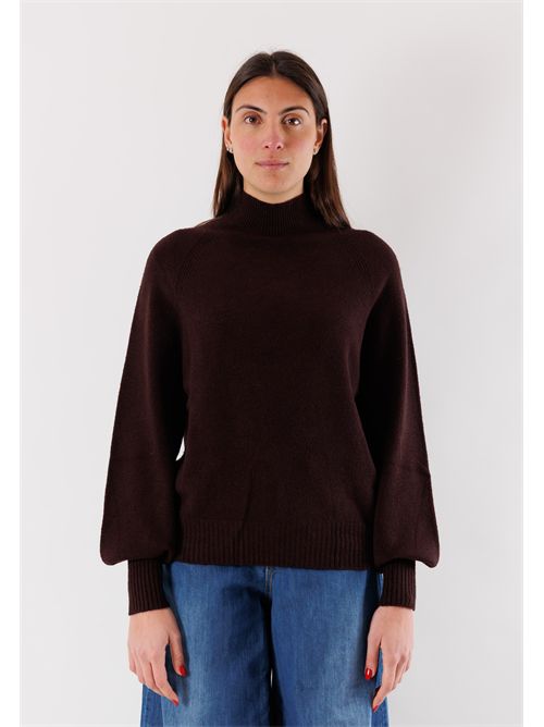 lupetto manica palloncino KONTATTO | 3M0837CMOGANO