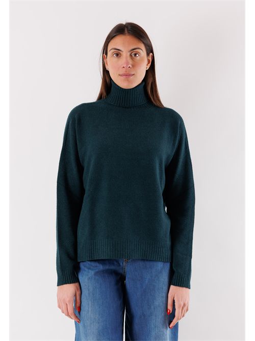 Dolcevita spacchi laterali 3M0845 KONTATTO | 3M0845CNVERDE