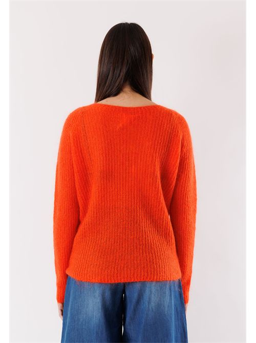 Maglione filato misto mohair 3M0858C KONTATTO | 3M0858CARANCIO