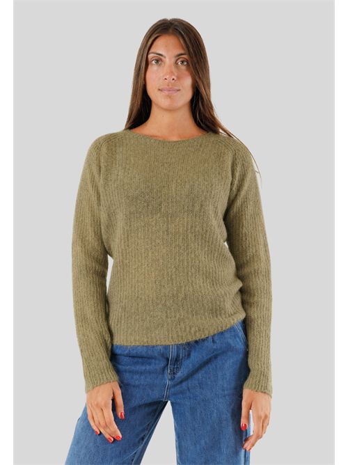 Mixed mohair knitted sweater 3M0858C KONTATTO | 3M0858CKAKI