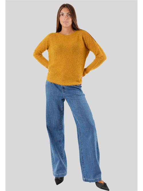 Mixed mohair knitted sweater 3M0858C KONTATTO | 3M0858COCRA